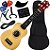Kit Ukulele Soprano Eletrico Ativo Andaluz Uk-S01 Eq Natural - Imagem 1