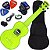 Kit Ukulele Akahai Ghost Soprano Elétrico Hawaii Lemon Transparente Ux04 - Imagem 1