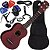 Kit Ukulele Soprano Elétrico Vogga VUK303 BC - Brown Coffee Ux02 - Imagem 1
