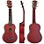 Kit Ukulele Soprano Elétrico Ativo Vogga VUK303 BC - Brown Coffee Ux03 - Imagem 2