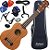 Kit Ukulele Soprano Eletroacústico Kal300 SS Série Kayke Kalani Ux02 - Imagem 1