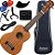 Kit Ukulele Soprano Elétrico Ativo Kal300 SS EQ Série Kayke Kalani Ux03 - Imagem 1