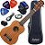 Kit Ukulele Soprano Elétrico Kal300 SS Série Kayke Kalani Ux04 - Imagem 1