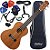 Kit Ukulele Concerto Elétrico Kal220 CS Série Tribes Kalani Ux02 - Imagem 1