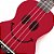 Kit Ukulele Soprano Elétrico Mahalo Série U-Smile Vermelho C/ Capa Ux02 - Imagem 5