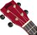 Kit Ukulele Soprano Elétrico Ativo Mahalo Série U-Smile EQ Vermelho C/ Capa Ux03 - Imagem 5