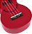 Kit Ukulele Soprano Elétrico Mahalo Série U-Smile Vermelho C/ Capa Ux04 - Imagem 4