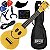 Kit Ukulele Soprano Elétrico Ativo Mahalo Série U-Smile EQ Amarelo C/ Capa Ux03 - Imagem 1