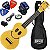 Kit Ukulele Soprano Elétrico Mahalo Série U-Smile Amarelo C/ Capa Ux04 - Imagem 1