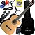 Kit Violão Eletroacústico Nylon Tagima Memphis AC-60 EQ Natural Vx02 - Imagem 1