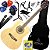 Kit Violão Clássico Acústico Aço Memphis Ac40 Natural Vx06 - Imagem 1