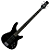 Contrabaixo 4 Cordas Waldman GBW-100 Preto - Imagem 1