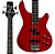 Contrabaixo 4 Cordas Waldman GBW-100 RD Vermelho - Imagem 2