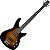 Kit Baixo 4 Cordas Ativo Waldman HH GBW-100A Brown BS Bx02 - Imagem 2
