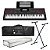 Kit Teclado Digital CASIO CT-X5000 Preto TX01 - Imagem 1