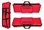 Capa Bag Para Controlador Arturia MK II 49 Teclas Nylon Vermelho - Imagem 2