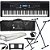 Kit Teclado Digital Yamaha Psr-ew310 Arranjador 76 Teclas Tx03 - Imagem 1