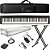 Kit Piano Digital Casio CDP-S160 BK Stage 88 Teclas Preto Tx04 - Imagem 1