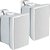 Conjunto de Caixas de Som Ambiente JBL C521B 40W - Acabamento Branco (2 Peças) - Imagem 3