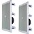 Conjunto de Arandelas Retangulares JBL 6W21RT - 6" 25W RMS em Branco (2 Peças) - Imagem 1