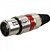 Conector Cannon Fêmea Vermelho YS1057A-VM Corpo Metálico Genérico - PCT / 5 - Imagem 2