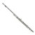 Flauta Transversal Fl 250bs Prateada Com Case New York - Imagem 1