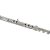 Flauta Transversal Fl 250bs Prateada Com Case New York - Imagem 2