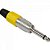 Plug P10 Macho Mono PGPZ0022 Amarelo Storm - PCT / 5 - Imagem 1