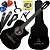 Kit Violão de Nylon Waldman PPCE-1 BK Preto Vx02 - Imagem 1