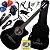 Kit Violão Elétrico Nylon Waldman PPCE-1 BK Preto Vx06 - Imagem 1