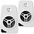 Caixa de Som Ambiente Orion CXB40 4" 55W 8 Ohms Branca - PAR / 2 - Imagem 2