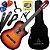 Kit Violão de Nylon Waldman PPCE-1 SB Sunburst Vx02 - Imagem 1
