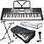 Kit Teclado 61 Teclas Waldman Kep-6100X + Microfone Tx01 - Imagem 1