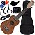 Kit Ukulele Soprano Eletrico Aquila Sapele Com Eq Winner - Imagem 1