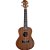 Kit Ukulele Concert Elétrico Cordas Aquila Sapele Natural - Imagem 3