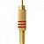 Plug RCA Macho 6/7mm Com Mola 3FXA Tarja Vermelha Genérico Storm - DEZ / 10 - Imagem 1