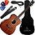 Kit Violão Cort AF510MEDX OP Folk Afinador Mahogany Vx01 - Imagem 1