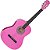 Kit Violão Eletroacústico Vogga VCA205N PK Nylon - Rosa Vx07 - Imagem 2