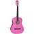 Kit Violão Eletroacústico Vogga VCA205N PK Nylon - Rosa Vx07 - Imagem 3