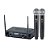 Microfone Sem Fio Duplo DVS100DM VOKAL - Imagem 3