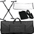 Kit Para Teclado Com Capa + Pedal + Suporte + Acessórios - Imagem 1