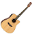 Violão Eletroacústico Strinberg Sd200c Aço Fosco Natural Satin - Imagem 1