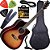 Kit Completo Violão Folk Elétrico Md18 Sunburst Tagima - Imagem 2