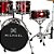 Bateria Acústica Michael Completa Bumbo 20 Audition Dm827 - Imagem 3
