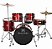 Bateria Acústica Michael Completa Bumbo 20 Audition Dm827 - Imagem 1