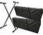 Kit Suporte + 2 Capas Para Teclado 5/8 Simples Nylon - Imagem 1