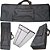 Capa Teclado Master Luxo Preto Roland Go Keys + Cobertura - Imagem 1