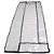 Kit 2 Capas Transparente Cobertura Para Teclado 5/8 E 7/8 - Imagem 3