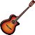 Kit Violão Hofma Eletroacústico  Ye230 Nylon Sunburst Cutway - Imagem 3