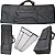 Capa Master Luxo Teclado Roland Fantom G8 Preta + Cobertura - Imagem 1